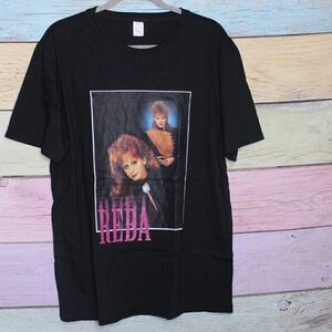 Unisex Cotton REBA MCENTIRE Print Tee 4XL